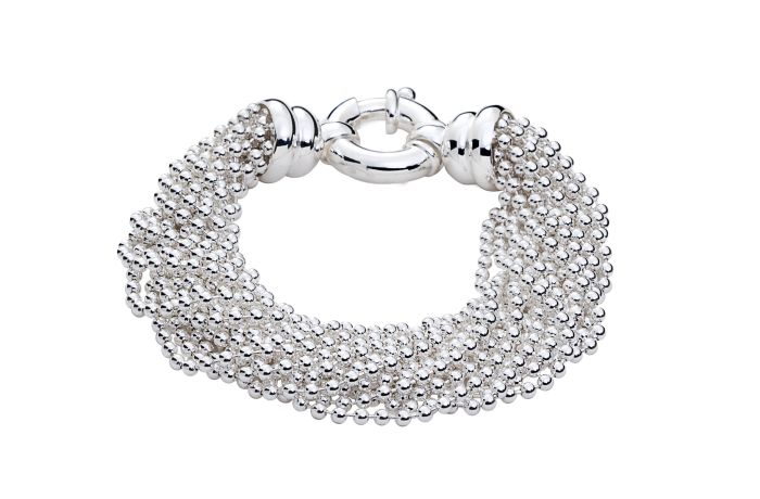 Armband Sterling-Silber 925/000 mit Kugelketten