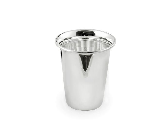 Becher versilbert 10 cm höhe
