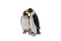 Pinguin-Paar aus Sterlingsilber emailliert