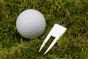 Silber Greengabel Pitchgabel Golf