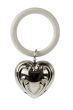 Silber Beissring Rassel Herz verspielt Sterling-Silber 925/000 