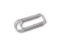 Sterling-Silber Geldklammer glatt