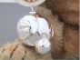Silber Beissring Elefant auf Ball