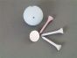 Silber Ballmarker rund