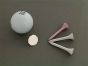 Silber Ballmarker Blatt Golf