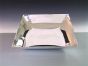 Schale quadratisch versilbert 31x31 cm