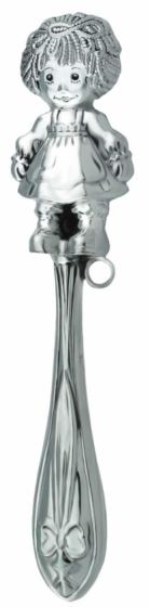 Silber Babyrassel Mädchen