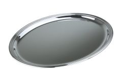 Tablett versilbert 45 x34 cm