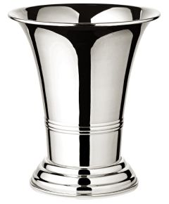 Vase Trompetenform versilbert 20 cm
