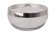 Kristallschale rund 13 cm
