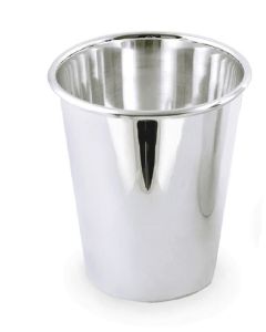 Becher versilbert konisch 9 cm 