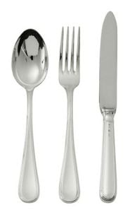 Kinderbesteck Faden 925 Sterling