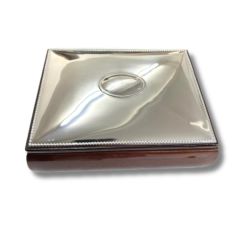 Kasten mit Silberdeckel 925/000