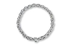 Halskette Collier Sterling-Silber 925/000 Ringkette