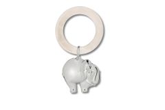 Beissring Elefant aus Sterlingsilber