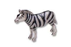 Silber Zebra mittlere Größe