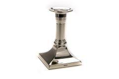 Kerzenleuchter Sterling Silber quadratisch 11,5 cm