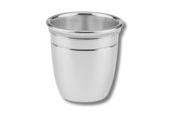 Schnapsbecher mit Riefe Sterlingsilber