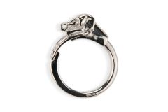 Schlüsselring Elefant 925 Sterlingsilber