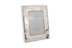 Bilderrahmen Sterling-Silber welliger Rand 10x15 cm