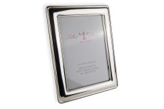 Bilderrahmen Sterling-Silber Fadenrand 18x24 cm