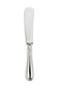 Buttermesser Fadenmuster Sterling-Silber lange Klinge
