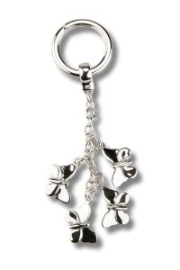 Schlüsselanhänger  4 Schmetterlinge Sterling-Silber 