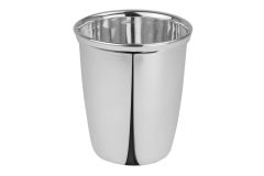 Becher versilbert 7,5 cm