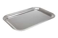 Tablett versilbert 50 x 33 cm