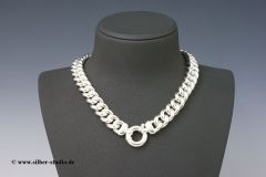 Halskette Collier Sterling-Silber 925/000 Panzerkette