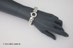 Armband Panzerkette Sterling-Silber 925/000