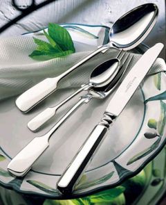 R&B Besteck Alt-Spaten Sterling-Silber