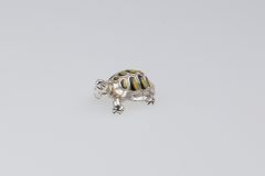 Silber Schildkröte klein