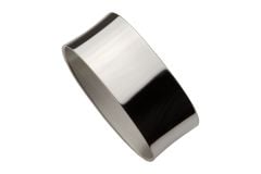 Silber Serviettenring glatt modern