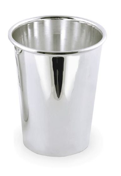 Becher versilbert konisch 11 cm