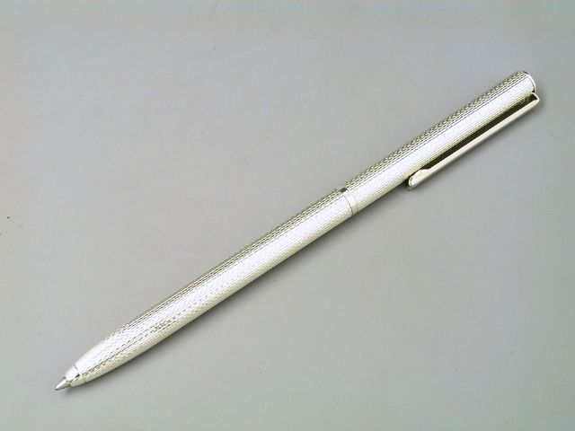 Silber Kugelschreiber Kornguilloche