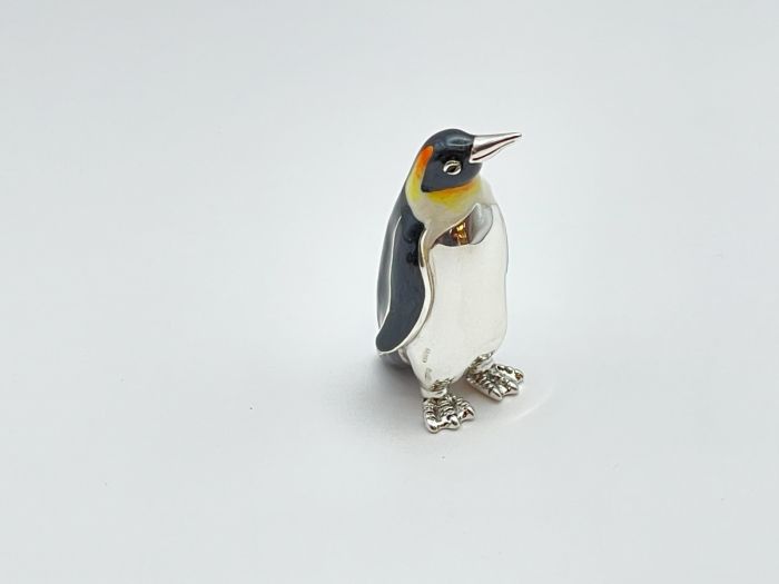 Silber Pinguin klein