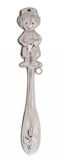 Silber Babyrassel Junge
