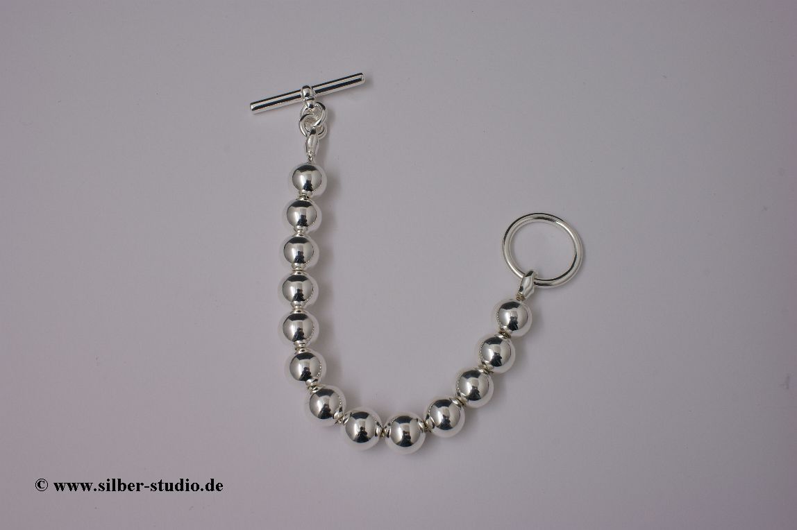 Armband Kugelkette Sterling-Silber 925/000 | Silber-Studio