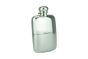 Silber Flachmann glatt