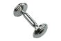 Babyrassel Silber Hantel