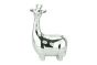 Spardose Giraffe versilbert