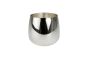 Becher versilbert Tropfenform 7cm
