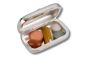 Pillendose Sterling-Silber Sillems eckig