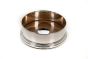 Flaschenuntersetzer aus Sterling-Silber und Holz