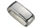 Serviettenring Sterling-Silber Fadenrand schwer