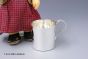 Sterling-Silber Kinderbecher Taufbecher mit Griff Zylindrisch