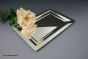 Tablett versilbert modern