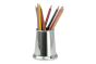 Stiftebecher Silber glatt 2