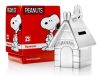 Spardose Snoopy versilbert